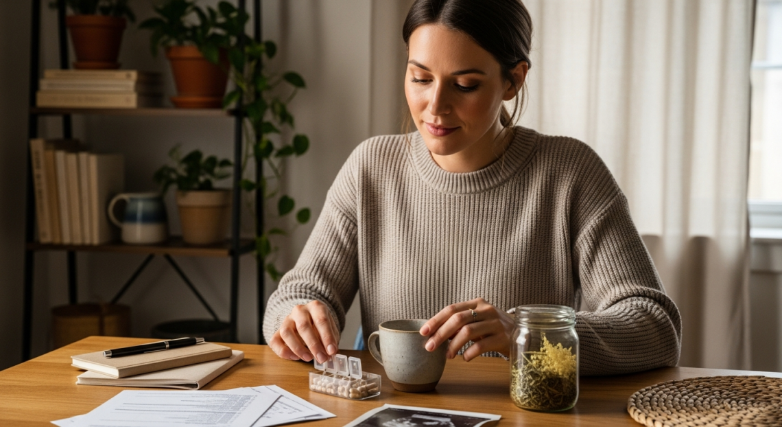 Nő Hashimoto kezelése közben: gyógyszer, tea és gyógynövények